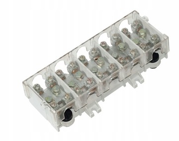 Listwa zaciskowa LG 5x25/16 z osłoną Pawbol