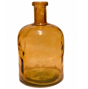 SZKLANY WAZON DUŻA BUTLA 25 cm BUTELKA HANDMADE b