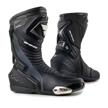 SHIMA RSX-6 Black Buty motocyklowe sportowe r. 44