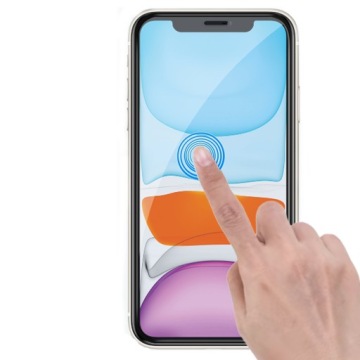ЗАКАЛЕННОЕ СТЕКЛО ЧЕРНАЯ РАМКА BP 5D для IPHONE 11
