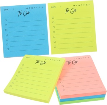 12 шт. флуоресцентные стикеры для офисных блокнотов, наклейки для заметок