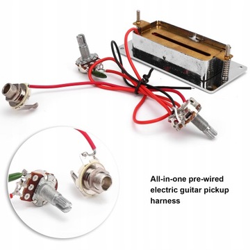 Двойная катушка для электрогитары с выходом