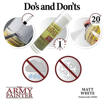 ARMY PAINTER Базовый грунт-белый матовый