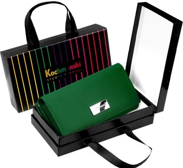 KOCHMANSKI portfel damski PREMIUM rfid SAFFIANO