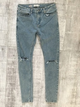 TOPMAN____JEANS Stretch skinny rurki___W32L32