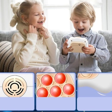 ЭЛЕКТРОННАЯ АРКАДНАЯ ИГРА POP IT PUZZLE ИГРУШКА НА ПАМЯТЬ ДЛЯ ДЕТЕЙ