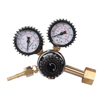 Аргон 200 бар, редуктор CO2 MIGOMAT SHERMAN MOUSE