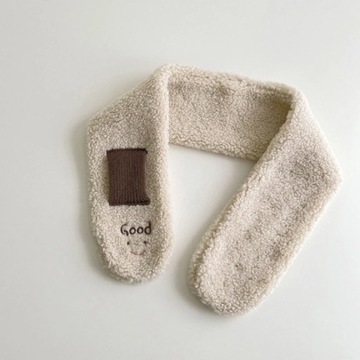 Теплые и мягкие детские перчатки, шарф, теплые зимние варежки, комплект шарфов с рисунком улыбки, L