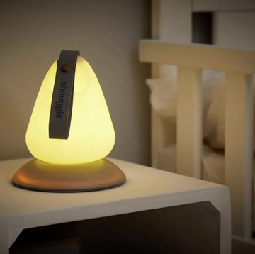 Lampka nocna SHNUGGLE Moonlight szara