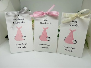 WA18B Благодарственное письмо + открытка на крещение КРЕЩЕНИЕ