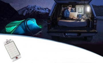 MOCNA LAMPA SUFITOWA 48 LED 12V-85V KABINA 2SZT 800lm