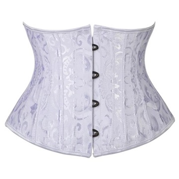 Underbust Corset Women Sexy Gothic Busiter Steel B