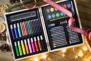 РОЖДЕСТВЕНСКИЙ набор художественного рисунка и живописи