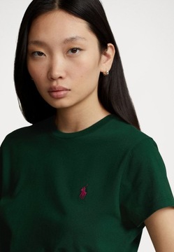 T-shirt damski okrągły dekolt Polo Ralph Lauren ORYGINALNA rozmiar M HIT