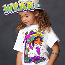 ФУТБОЛКА CROSSY MOTORCYCLES РАСПИСАНИЕ Футболка + смываемые фломастеры 5-6 лет