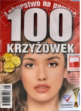 Lekarstwo na pamięć. 100 krzyżówek 8/2022