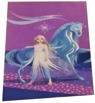 Ręcznik plażowy kąpielowy bawełniany Kraina Lodu FROZEN Elsa 120 x 60