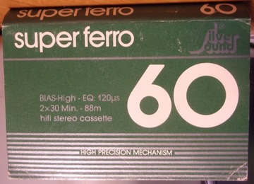 Kaseta super ferro C-60 Type I żelazo