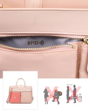 Torba ELBE Aktówka Z Paskiem Na Ramię Laptop 15,6 cali Teczka Ochronna