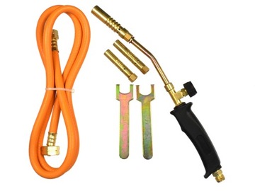 ГАЗОВАЯ КРОВЕЛЬНАЯ ГОРЕЛКА ДЛЯ ПАЙКИ, 3 НАСАДКИ