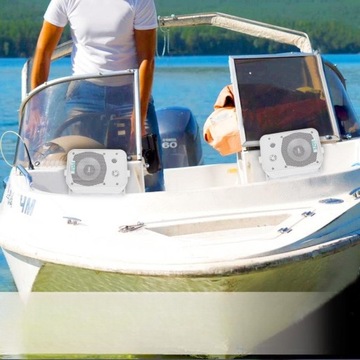 GŁOŚNIKI ŚCIENNE WODOODPORNE ZEWNĘTRZNE 5.25 CALA 200WAT RMS UNIWERSALNE