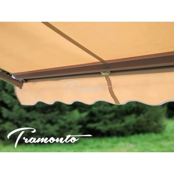 Markiza tarasowa ANTRACYT 250x200 Beżowa STD