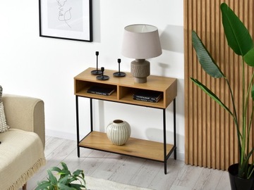 ЛОФТ-КОНСОЛЬ С ПОЛКАМИ ДЛЯ ГОСТИНОЙ ФРИДА ДЕМБОВА