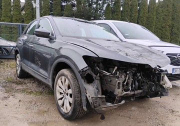 Volkswagen T-Roc I SUV 2.0 TSI 190KM 2021 Volkswagen T-Roc 2021r SALON POLSKA, 2.0 TSI 4x4. Uszkodzony. Poobijany., zdjęcie 1