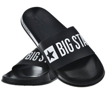 KLAPKI MĘSKIE BIG STAR SPORTOWE NA PLAŻE BASEN PO DOMU NA LATO GUMOWE