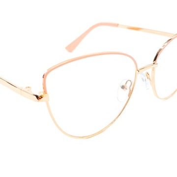 ЖЕНСКИЕ СОЛНЦЕЗАЩИТНЫЕ ОЧКИ CAT GLAMOUR СЕРЕБРЯНЫЕ, РОЗОВОЕ ЗОЛОТО