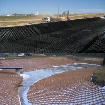 ПАРКОВОЧНАЯ РЕШЕТКА GEOCRAT ROAD ДЛЯ СКЛОНА, высота 10 см - ПАРКОВОЧНАЯ РЕШЕТКА ECO