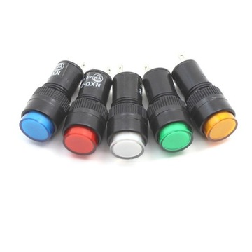 Kontrolka 12mm 230V AC czerwona