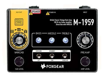 Foxgear M-1959 - wzmacniacz gitarowy, podłogowy, 100 W RMS