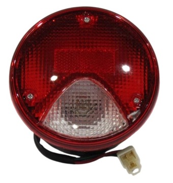 LAMPA TYLNA AUTOBUSU OKRĄGŁA CZERWONA]