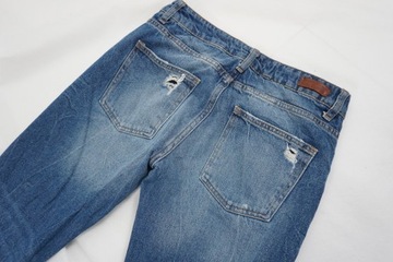 ZARA spodnie jeansy z dziurami r 34