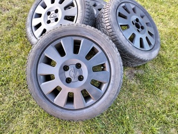 KOLA RÁFKY Z PNEUMATIKA OPEL CORSA C 4X100 195/50/15