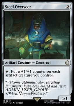 Steel Overseer - podstawa artefaktów @@@@@@