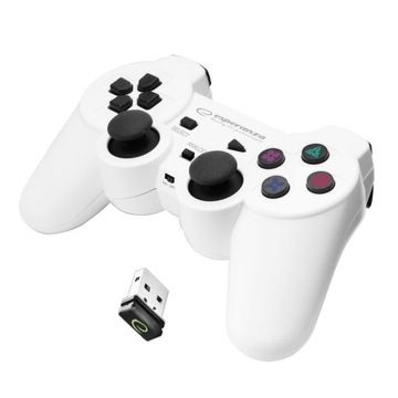 BEZPRZEWODOWY PAD KONTROLER DO PS3 KOMPUTERA PC WIBRACJA USB ANALOG