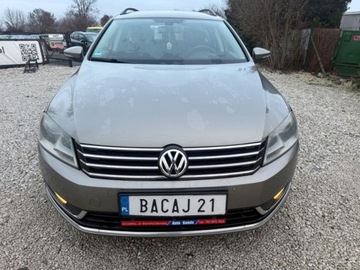 Volkswagen Passat B7 Variant 1.6 TDI CR DPF BlueMotion 105KM 2012 Volkswagen Passat VOLKSWAGEN PASSAT 1.6Tdi z 2012 Stan Bdb klimatronik Alu, zdjęcie 2