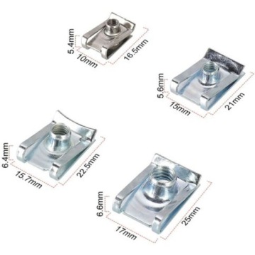 80 Комплект из листового металла NECK TYPE U pin TAPPING M4 M5 M6 M8