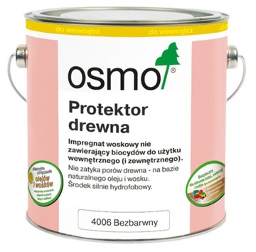 OSMO PROTEKTOR DREWNA BEZBARWNY 0,125L 4006