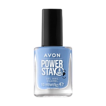 Avon Power Stay Gel Nail Enamel Żelowy lakier do paznokci Denim Dream