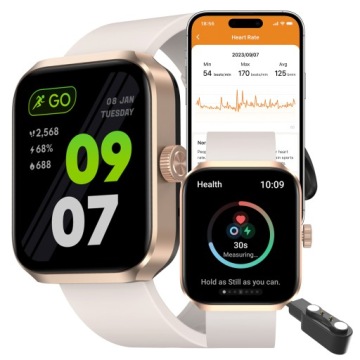 Chytré Hodinky Zeblaze Beyond 3 Plus Zlatý Amoled Gps Alexa 3ATM 45 dnů