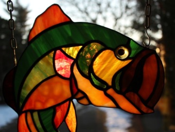 Рыбка Подарок рыбаку, День отца, День дедушки Окунь.