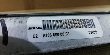 Водяной охладитель Mercedes ML GLE 166 AMG 6.3