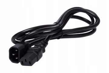 KABEL ZASILAJĄCY DO MONITORA IEC C14/C13 1,8m