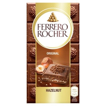 Ferrero Rocher Czekolada Mleczna z Orzechami