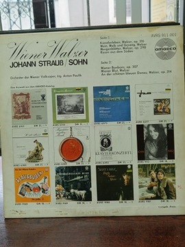 Виниловые пластинки М. Мусоргский, Эдвард Григ, Святослав Рихтер, Винер Вальцер