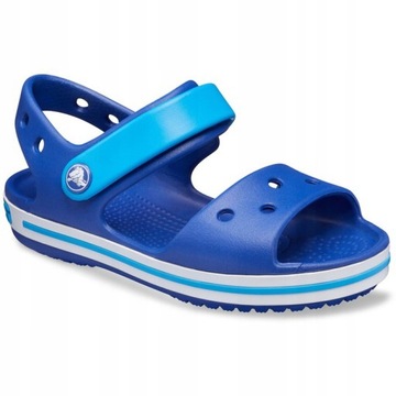SANDAŁY DZIECIĘCE CROCS KLAPKI CROCBAND SANDAŁKI BUCIKI NA RZEPY r. 28-29