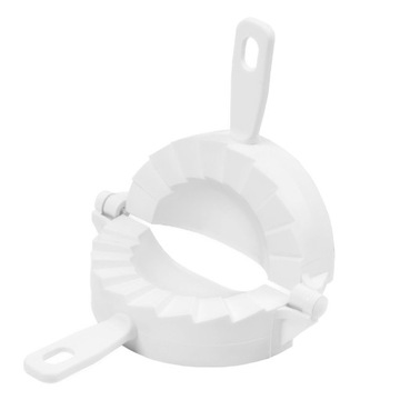 ПЛАСТИКОВАЯ СКЛАДНАЯ ФОРМА ДЛЯ ФОРМИРОВАНИЯ ПЕЛЬМЕНЕЙ, БЕЛАЯ, 9 СМ